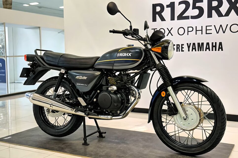 Yamaha RX 100 bike 