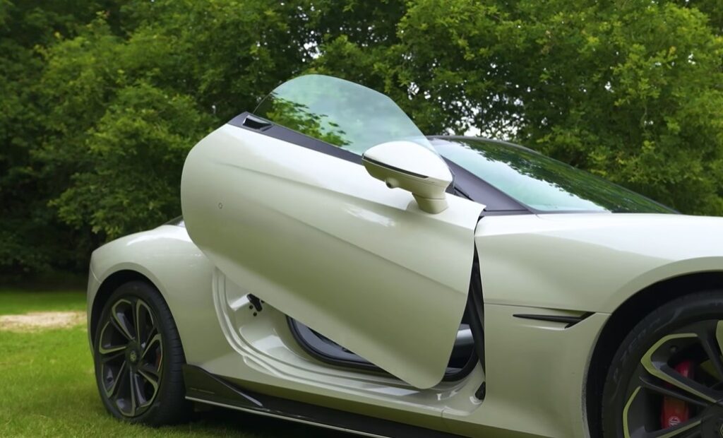 MG Cyberster electric car 
