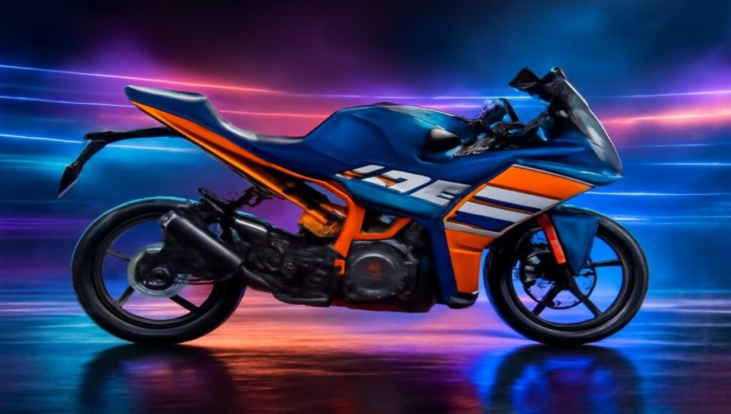 KTM RC 390 supersport bike