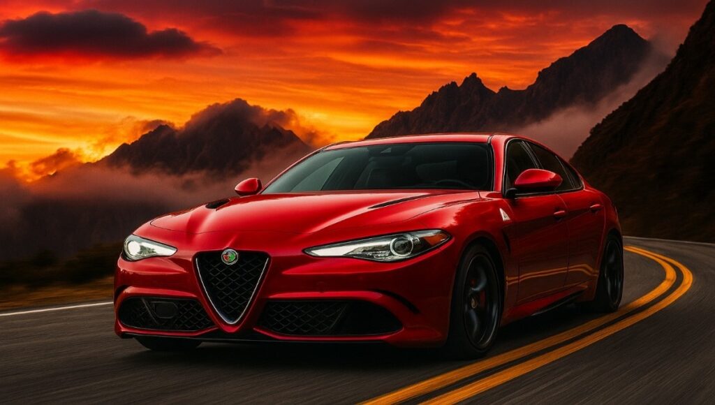 Alfa Romeo Giulia luxury sedan