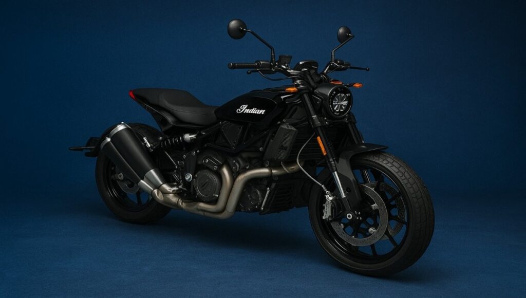 Indian flat track style bike