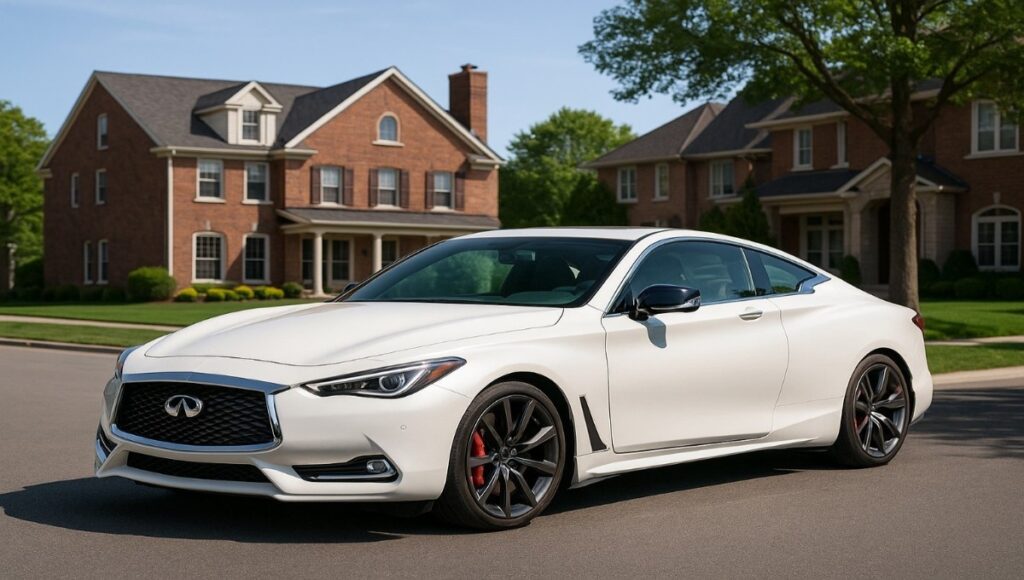 Infiniti Q60 luxury sports coupe
